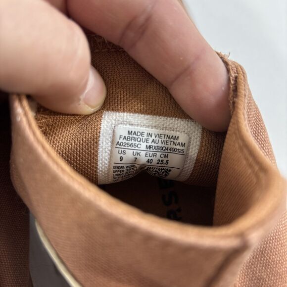 Converse Chuck Taylor All Star Lugged Mineral Clay A02565C Women's Size 9 HI-TOP - Picture 7 of 7